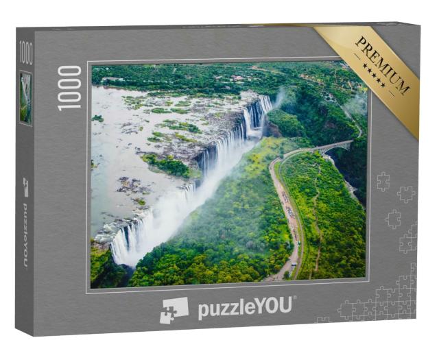 Puzzle 1000 Teile „Victoriafälle, Simbabwe“