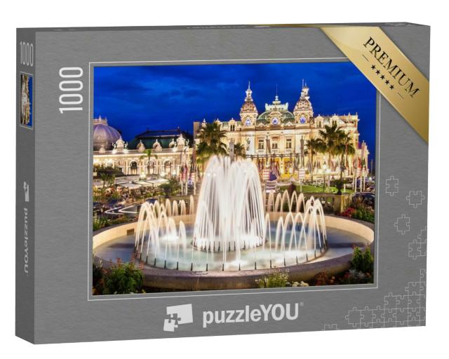 Puzzle 1000 Teile „Das Monte Carlo Casino, Wahrzeichen von Monaco“