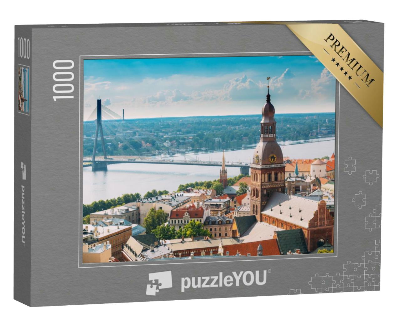 Puzzle 1000 Teile „Riga, Lettland“