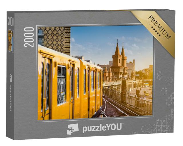 Puzzle 2000 Teile „Die Berliner durch Friedrichshain-Kreuzberg“