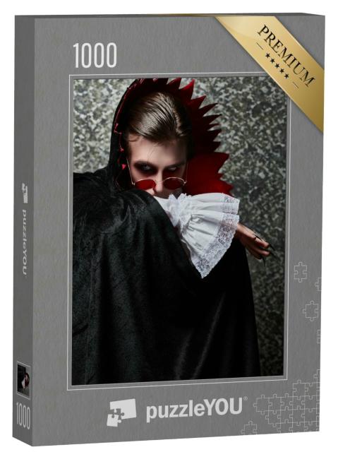 Puzzle 1000 Teile „Porträt eines vampirischen Aristokraten des 19. Jahrhunderts “