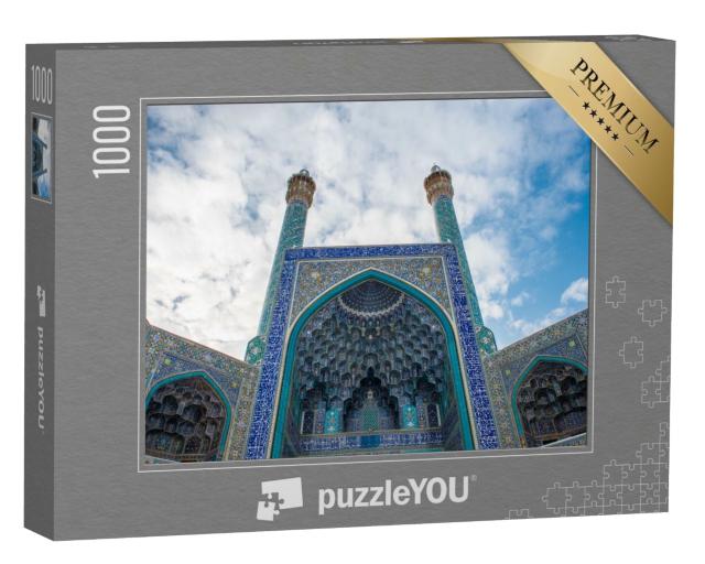 Puzzle 1000 Teile „Eingang zur Schah-Moschee in Isfahan, Iran“
