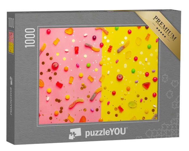 Puzzle 1000 Teile „Verschiedene Gummibärchen“