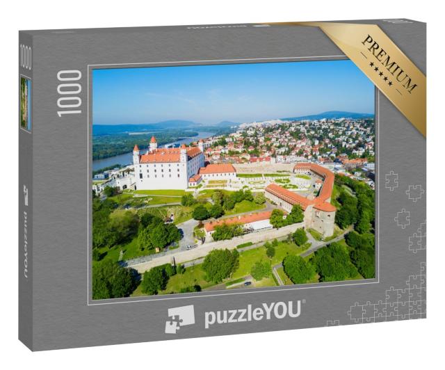 Puzzle 1000 Teile „Bratislava Burg in der gleichnamigen Hauptstadt der Slowakei“