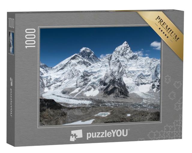 Puzzle 1000 Teile „Atemberaubend: Der Blick vom Kala Patthar auf den Mount Everest“