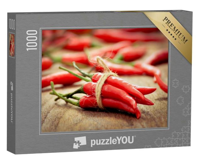 Puzzle 1000 Teile „Rote Chilischoten“