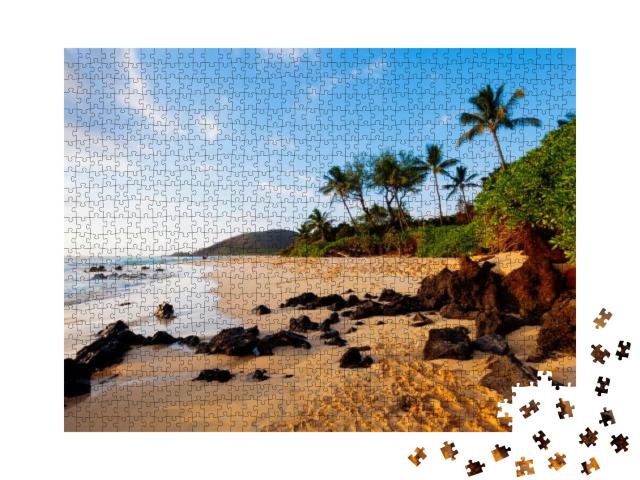 Puzzle 1000 Teile „Makena Beach auf Hawaii“