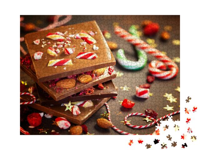 Puzzle 1000 Teile „Christmas Chocolate“