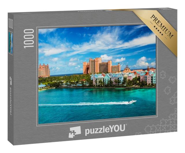 Puzzle 1000 Teile „Stadtbild von Nassau, Bahamas, Karibik“