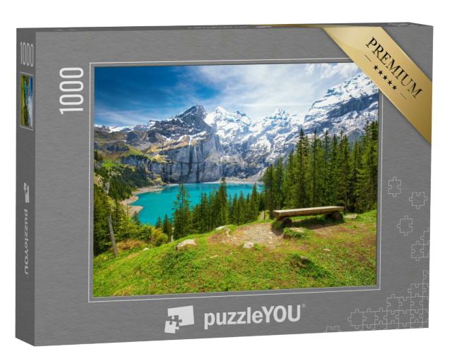 Puzzle 1000 Teile „Kandersteg, Berner Oberland, Schweiz“