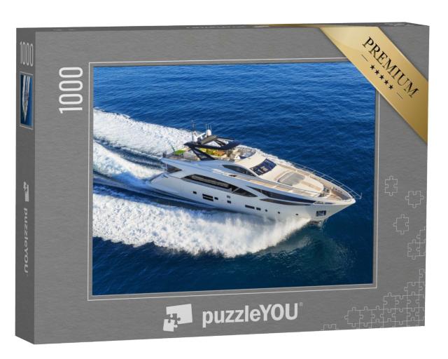 Puzzle 1000 Teile „Luxusyacht auf offener See“