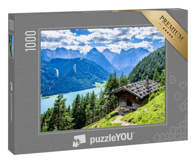 Puzzle 1000 Teile „Der Achensee in Österreich bei Pertisau“