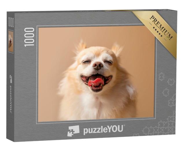 Puzzle 1000 Teile „Brauner Chihuahua “