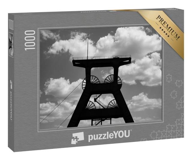 Puzzle 1000 Teile „Alter Zechenturm im Ruhrgebiet“