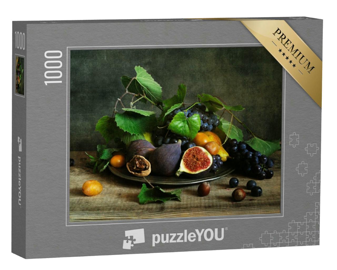 Puzzle 1000 Teile „Stillleben mit Früchten“
