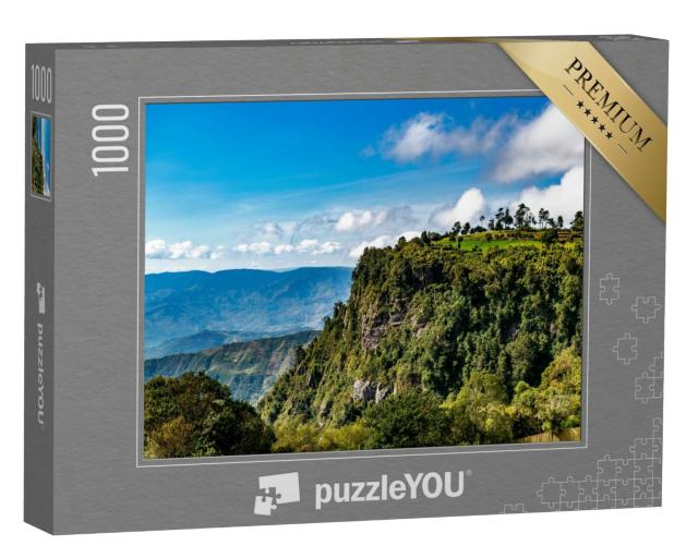 Puzzle 1000 Teile „Berge des Great Rift Valley in Kenia, Afrika“