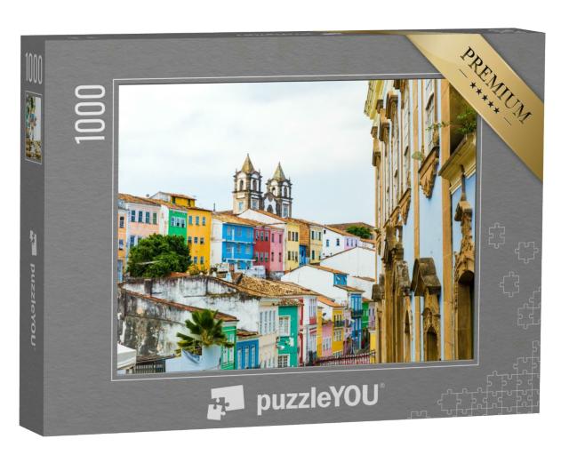 Puzzle 1000 Teile „Altstadt von Salvador, Bahia, Brasilien“