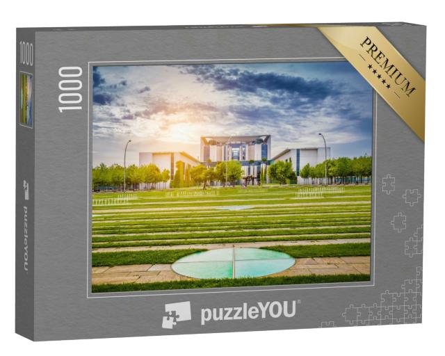 Puzzle 1000 Teile „Bundeskanzleramt, Berlin Mitte, Deutschland“