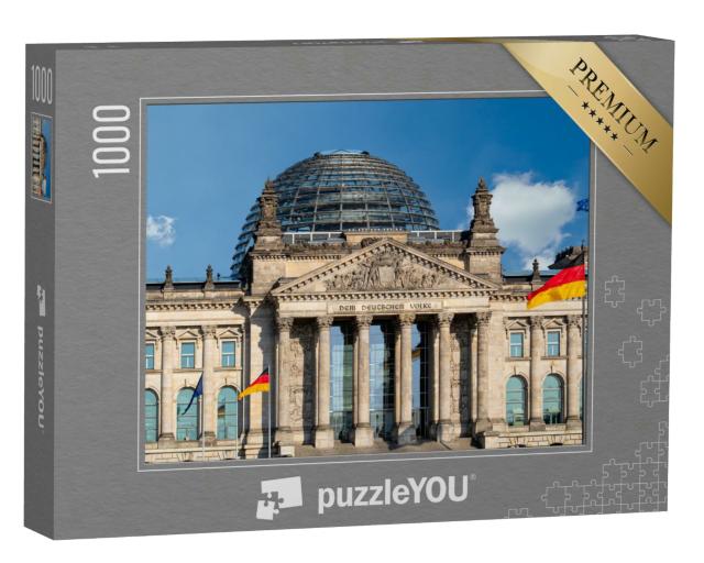 Puzzle 1000 Teile „Reichstagsgebäude, Sitz des Deutschen Bundestages in Berlin“