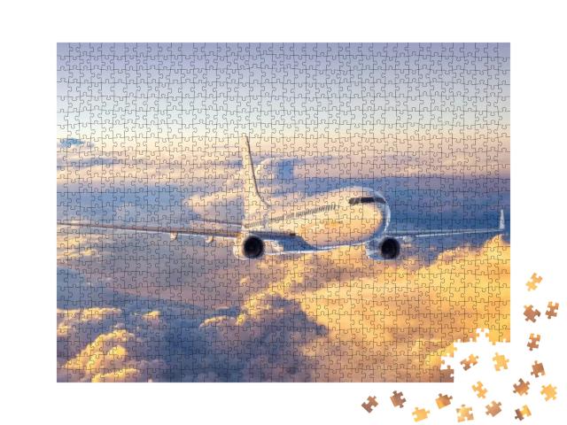 Puzzle 1000 Teile „Flugzeug am Himmel“