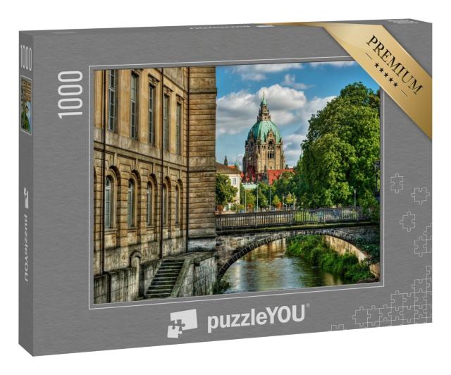 Puzzle 1000 Teile „Rathaus der Stadt Hannover“