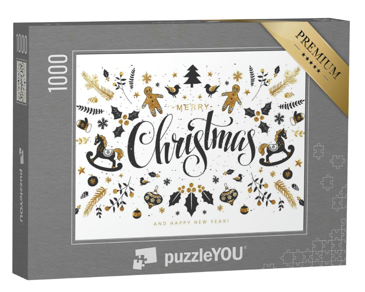 Puzzle 1000 Teile „Merry Christmas“