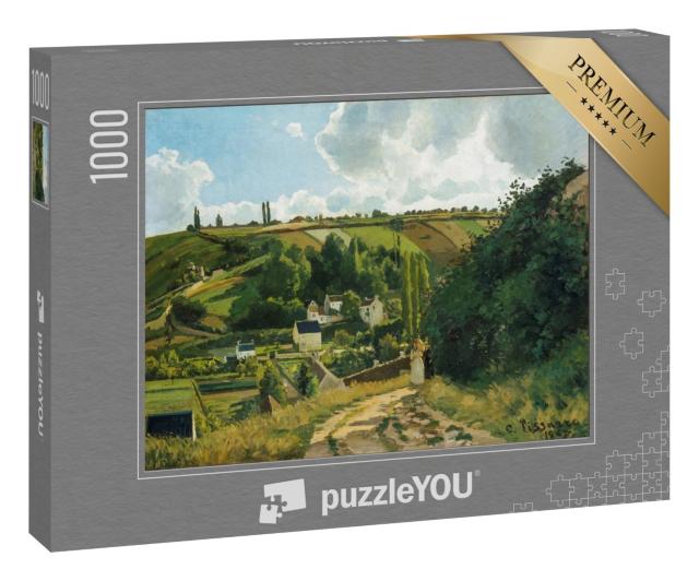 Puzzle 1000 Teile „Camille Pissarro - Jalais-Hügel, Pontoise“