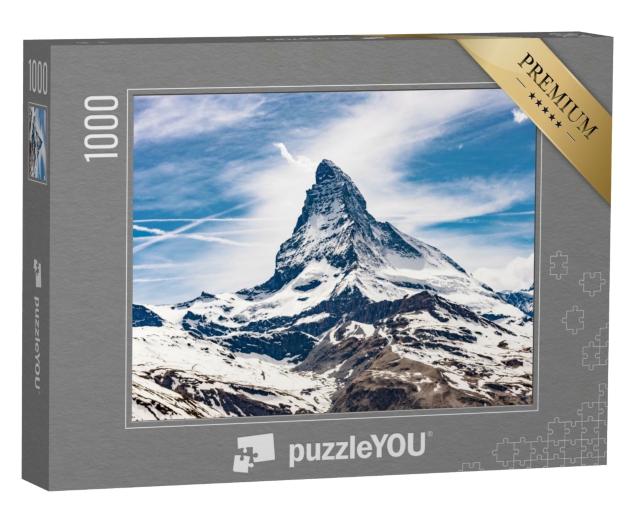Puzzle 1000 Teile „Matterhorn, Schweizer Alpen“