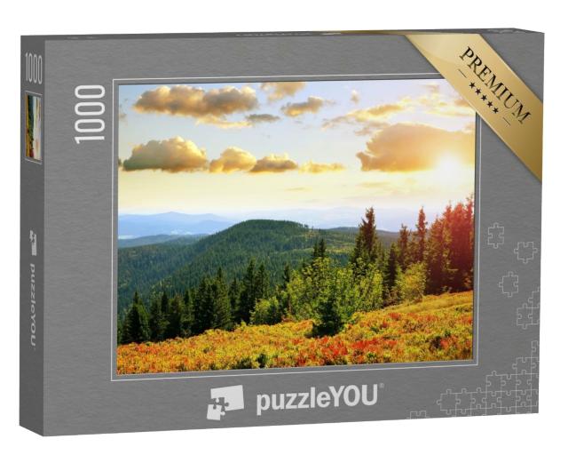Puzzle 1000 Teile „Herbst am Großen Arber, Deutschland“