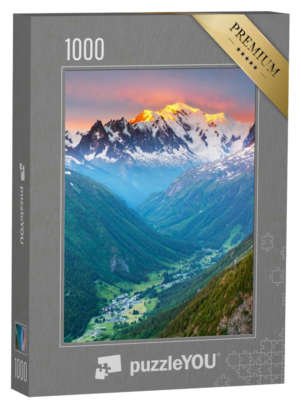 Puzzle 1000 Teile „Mont Blanc“