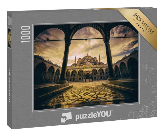 Puzzle 1000 Teile „Die Sultan-Ahmed-Moschee, Istanbul“