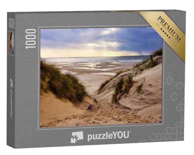 Puzzle 1000 Teile „Wunderschöne Dünen am Strand von Amrum, Deutschland“