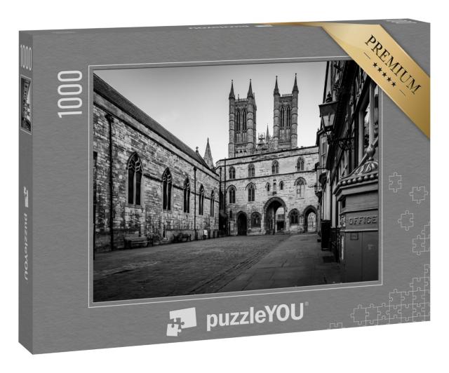Puzzle 1000 Teile „Lincoln, historische Stadt in England “