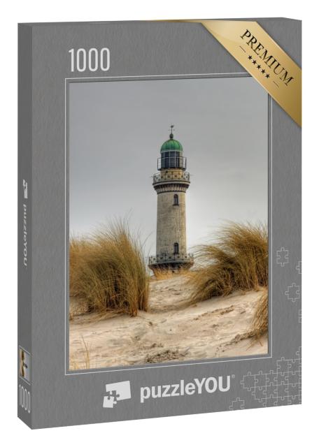 Puzzle 1000 Teile „Leuchtturm in Warnemünde, Mecklenburg-Vorpommern“
