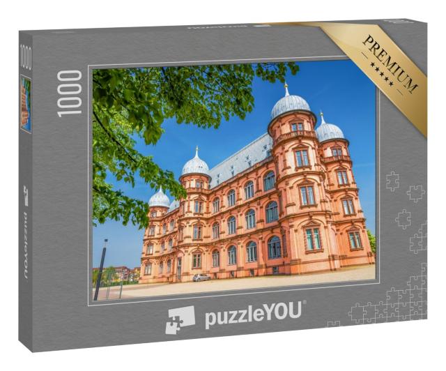 Puzzle 1000 Teile „Schloss Gottesaue, Karlsruhe“