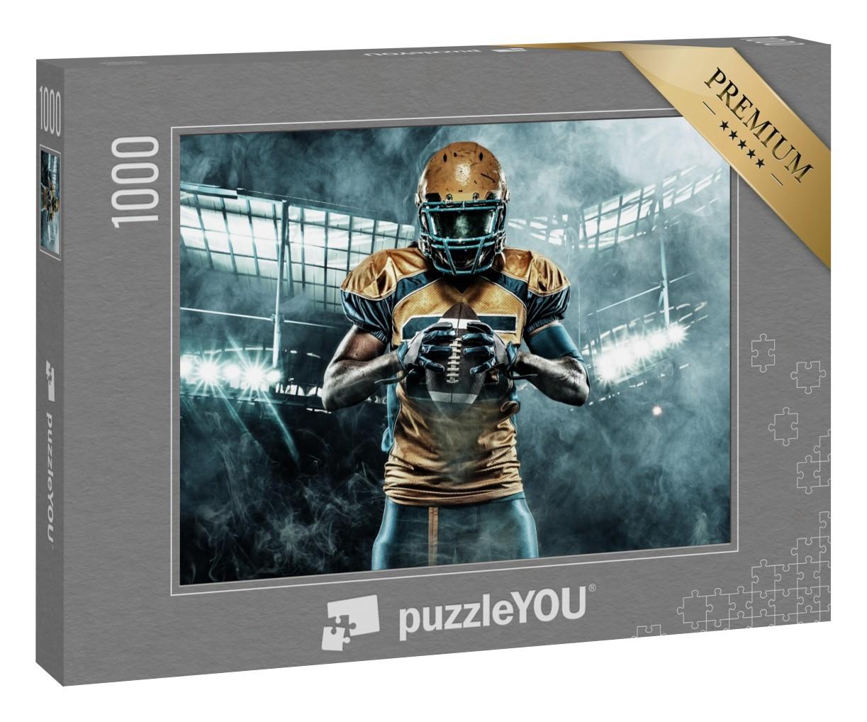 Puzzle 1000 Teile „American-Football-Spieler“