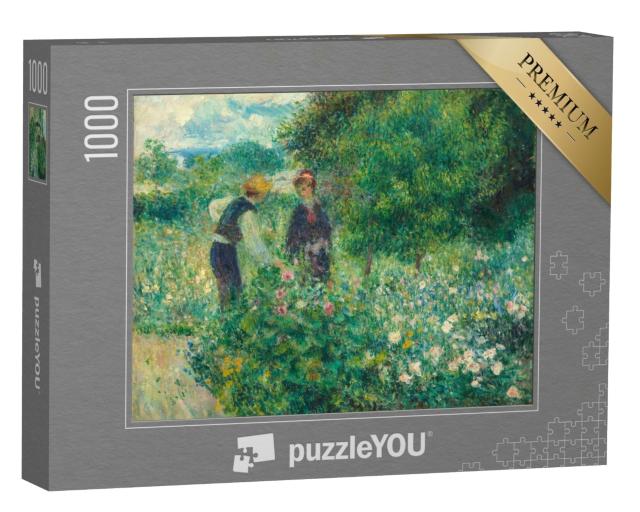 Puzzle 1000 Teile „Auguste Renoir - Blumen pflücken“