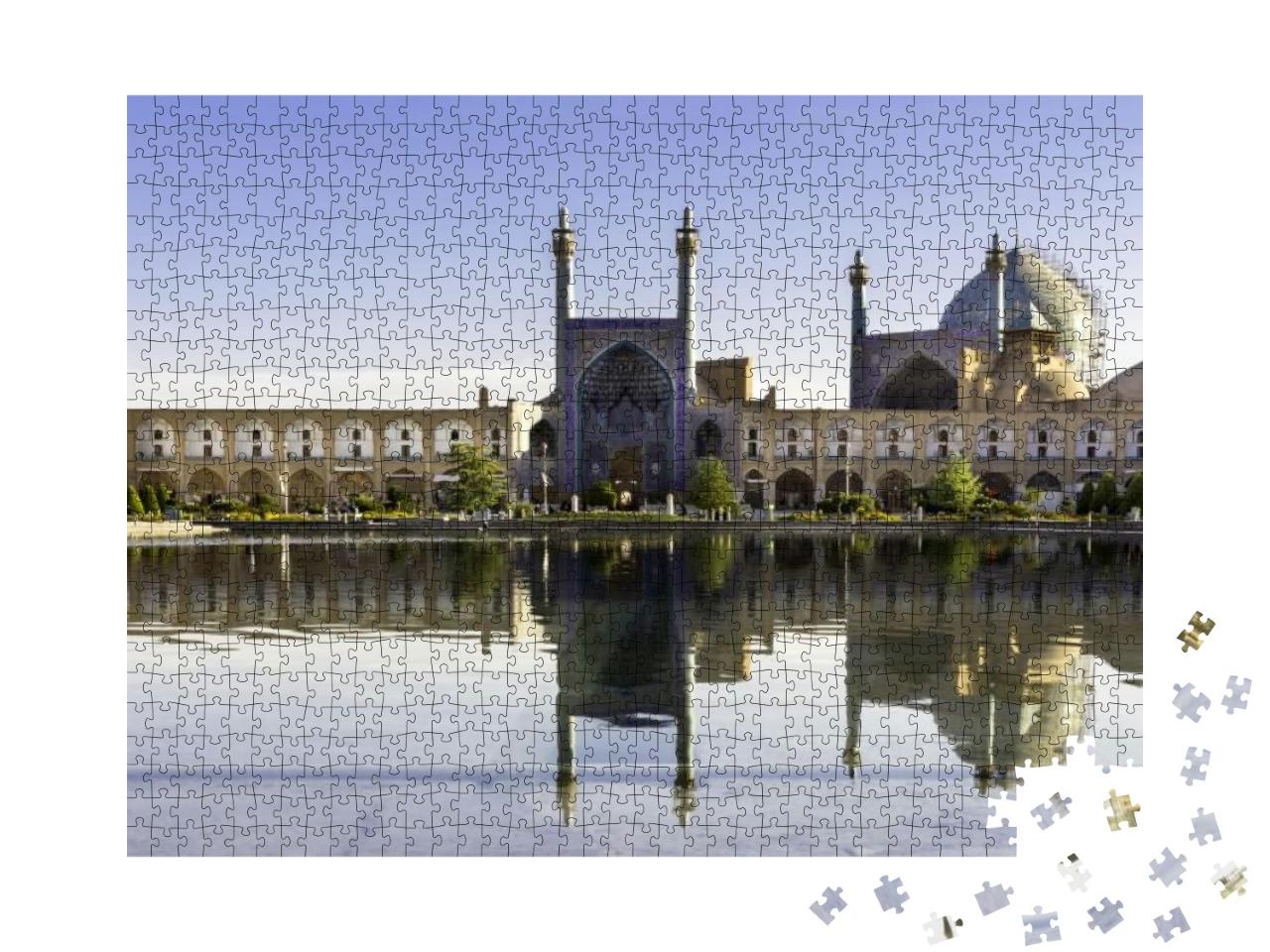 Puzzle 1000 Teile „Die prächtige Schah-Moschee in Isfahan“