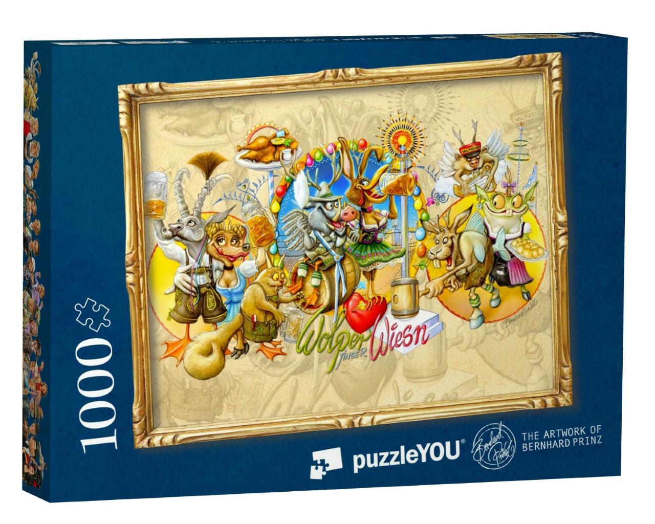 Puzzle 1000 Teile „Wolpertinger“