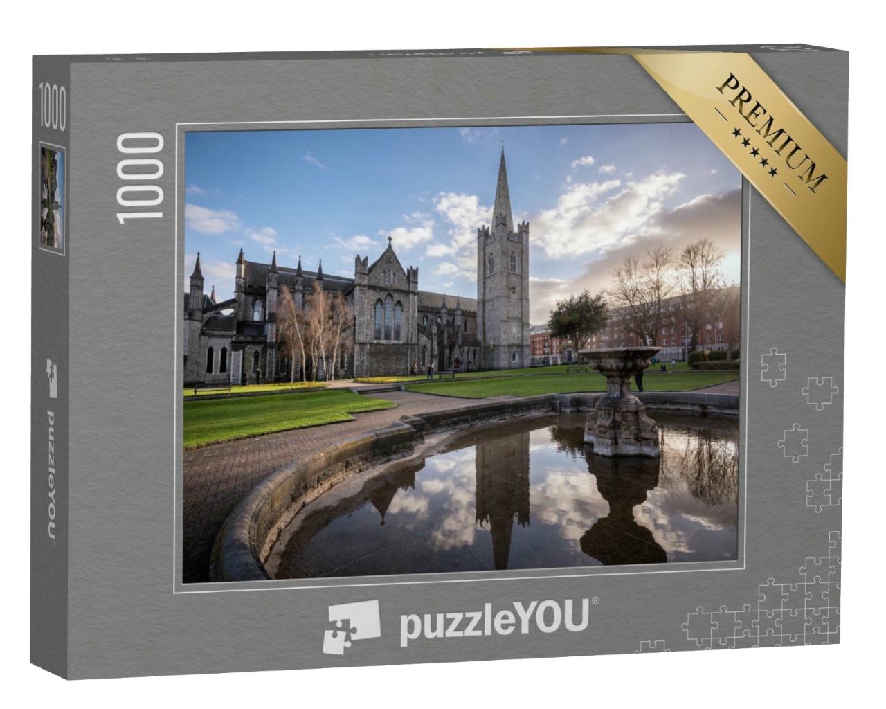 Puzzle 1000 Teile „St. Patrick`s Cathedral: Kathedrale und Nationalkirche in Dublin, Irland“