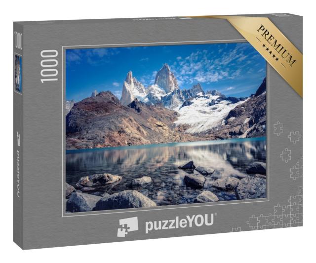 Puzzle 1000 Teile „Berg Fitz Roy im Nationalpark Los Glaciares, Argentinien“