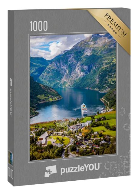 Puzzle 1000 Teile „Geirangerfjord “