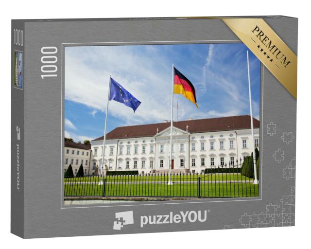 Puzzle 1000 Teile „Schloss Bellevue, das Präsidentenpalais in Berlin, Deutschland“