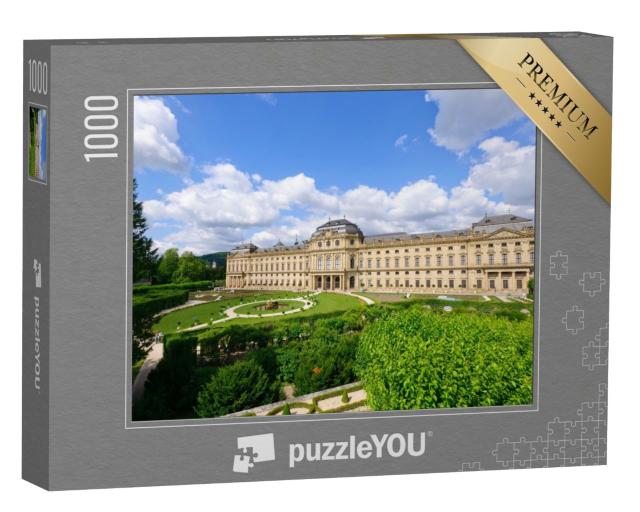 Puzzle 1000 Teile „Barocker Schlossbau in Würzburgs Innenstadt“