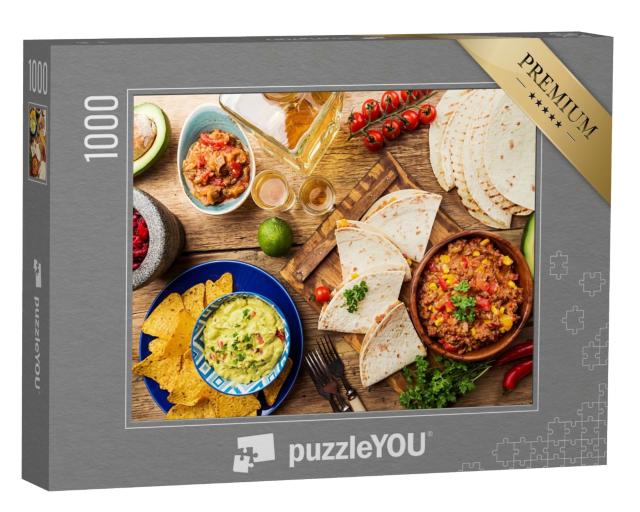 Puzzle 1000 Teile „Mexikanische Köstlichkeiten“