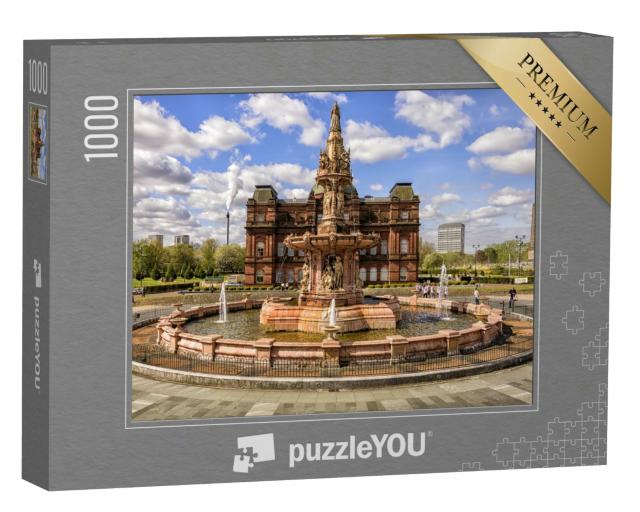 Puzzle 1000 Teile „Glasgow Doulton-Brunnen, Schottland“