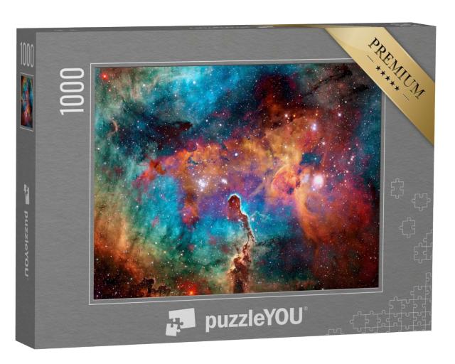 Puzzle 1000 Teile „Das Universum mit seinen Farben“