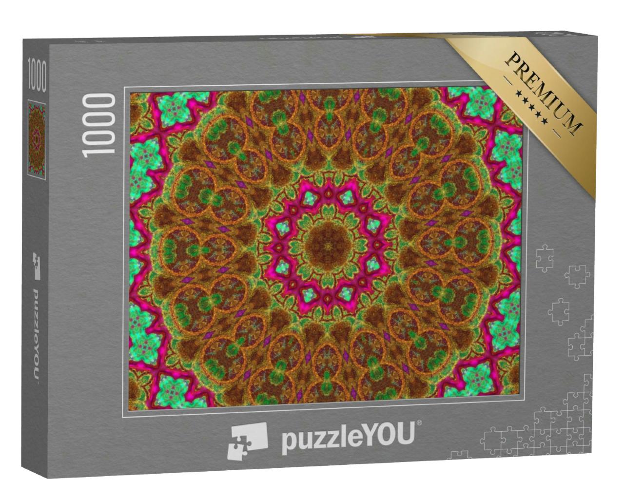 Puzzle 1000 Teile „Ein Mandala“