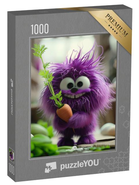 Puzzle 1000 Teile „LITTLEMONSTERTIME: Nibble“