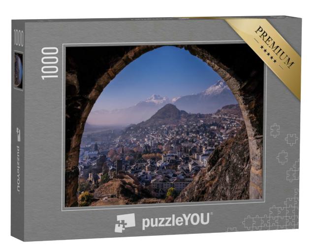 Puzzle 1000 Teile „Sion in der Schweiz“